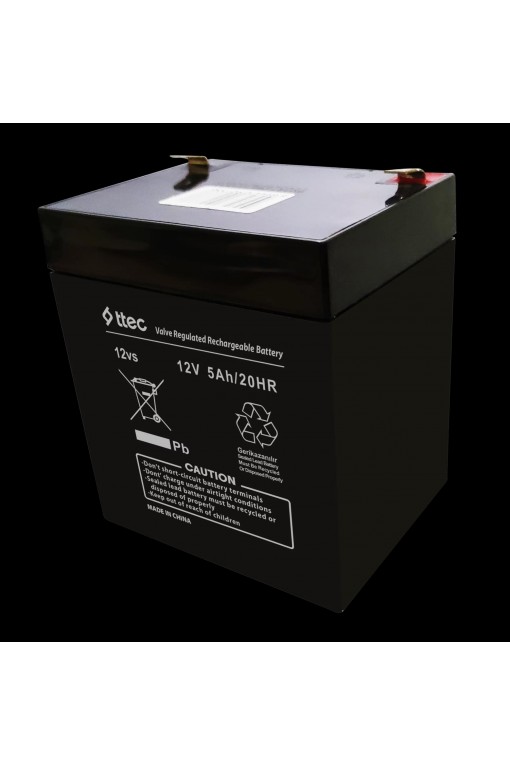 Ttec 12V 5AH Bakımsız Kuru Akü 3 Adet Ttec 12V 5AH Bakımsız Kuru Akü 3 Adet